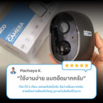 รีวืวกล้อง RECO PRO จากคุณ "Pachaya K." ว่า "ใช้งานง่าย แบตอึดมากครับ"