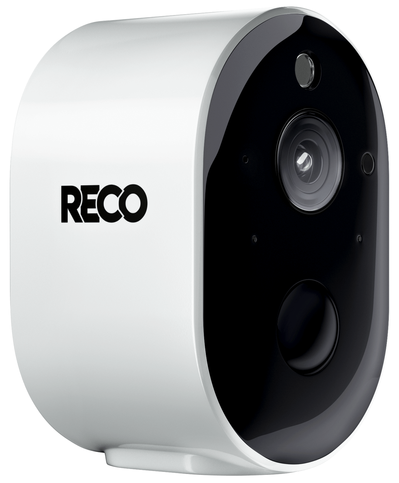 กล้องวงจรปิด RECO แบบใหม่ สีขาว ดีไซน์มินิมอล ใช้ได้กับทุกที่